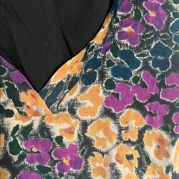 Madewell Floral Sleeveless Dress - Multicolor size 6 - Picture 2 of 8